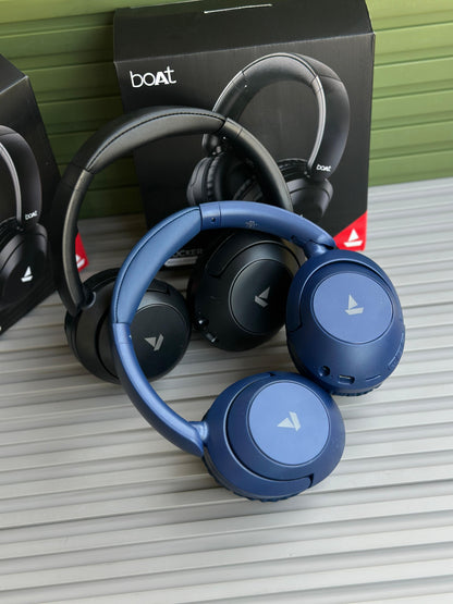 boAt Rockerz Wireless Bluetooth Over-Ear Headphones | Deep Bass | Foldable | Built-in Microphone